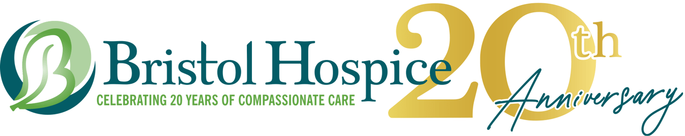 Logo for Bristol Hospice 20th Anniversary