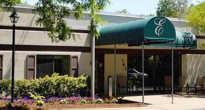 Front entrance of Eden Heights of Olean assisted living facility