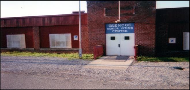 Exterior view of the Glencoe Senior Citizen Center