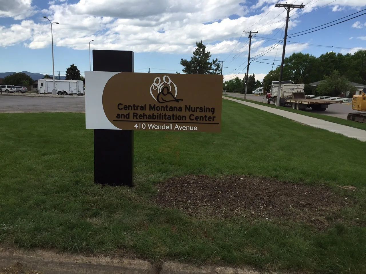 Signage for Central Montana Nursing and Rehabilitation Center