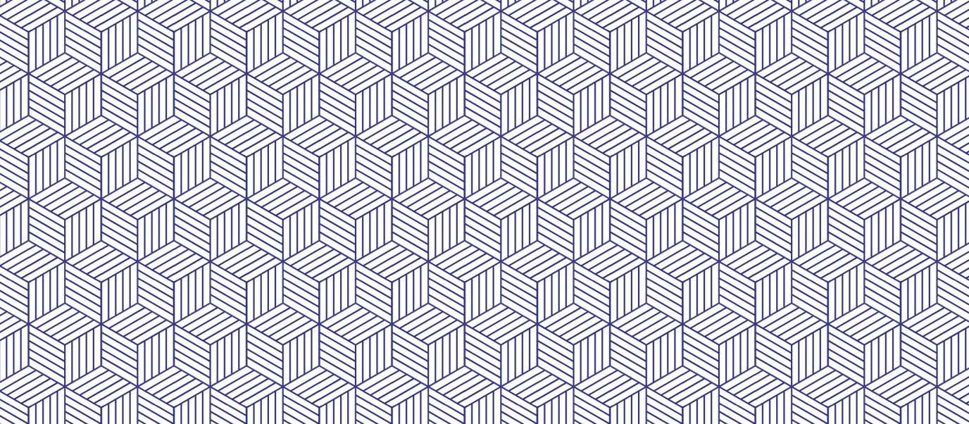 Decorative pattern in geometric design