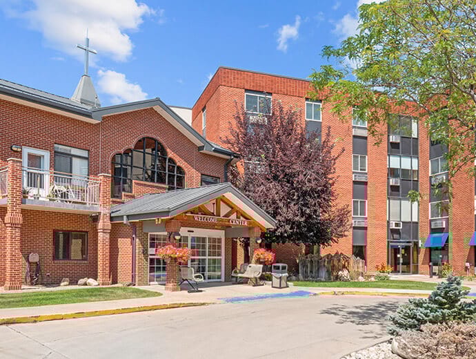 Exterior view of the Good Samaritan Society facility