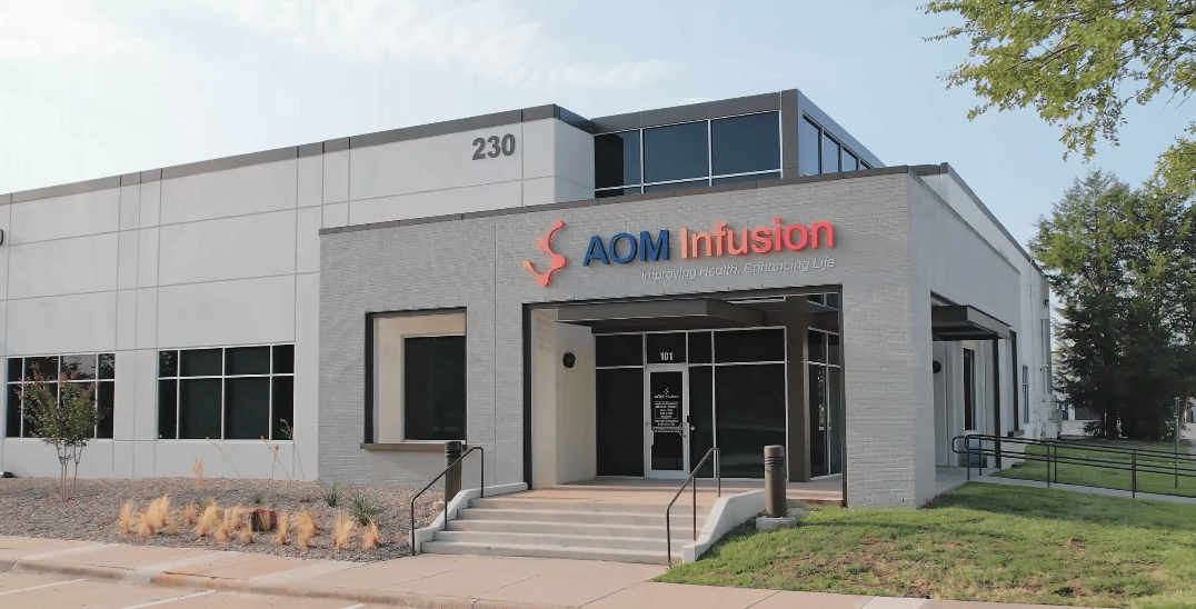 Exterior view of AOM Infusion facility