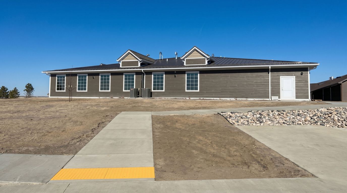 Exterior view of the facility building