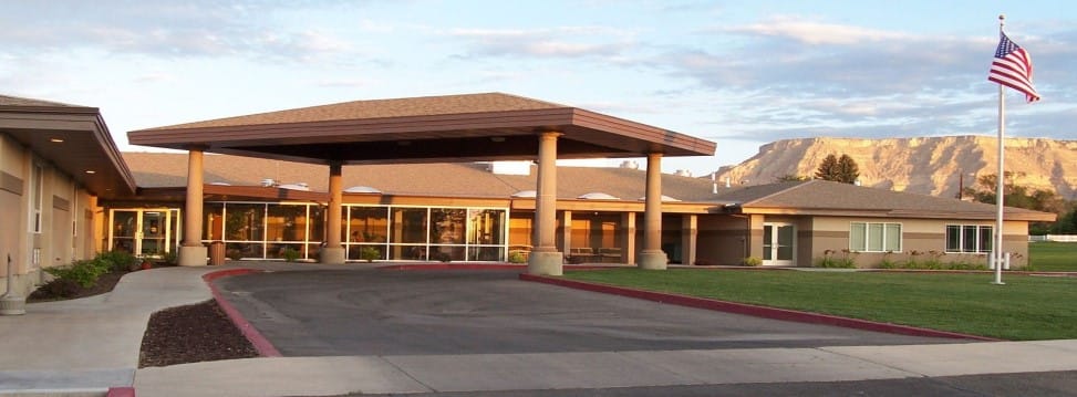Exterior view of the San Rafael Health and Rehabilitation facility