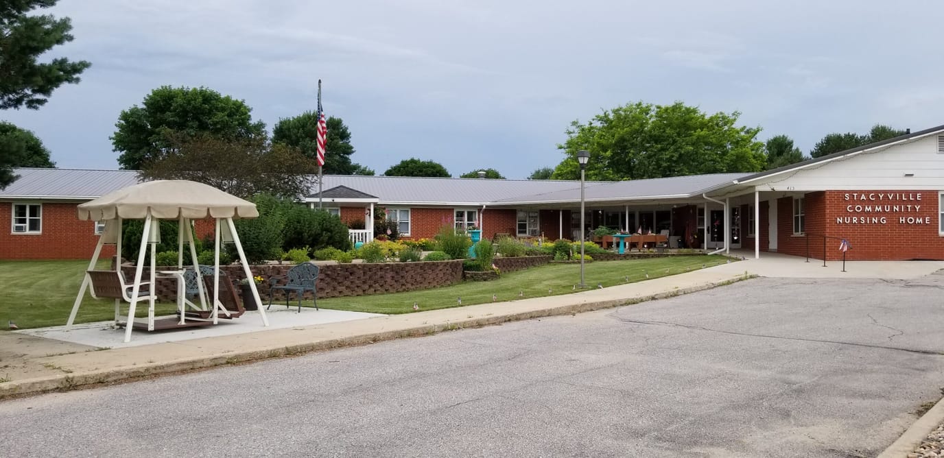 Exterior view of Staceyville Community Nursing Home
