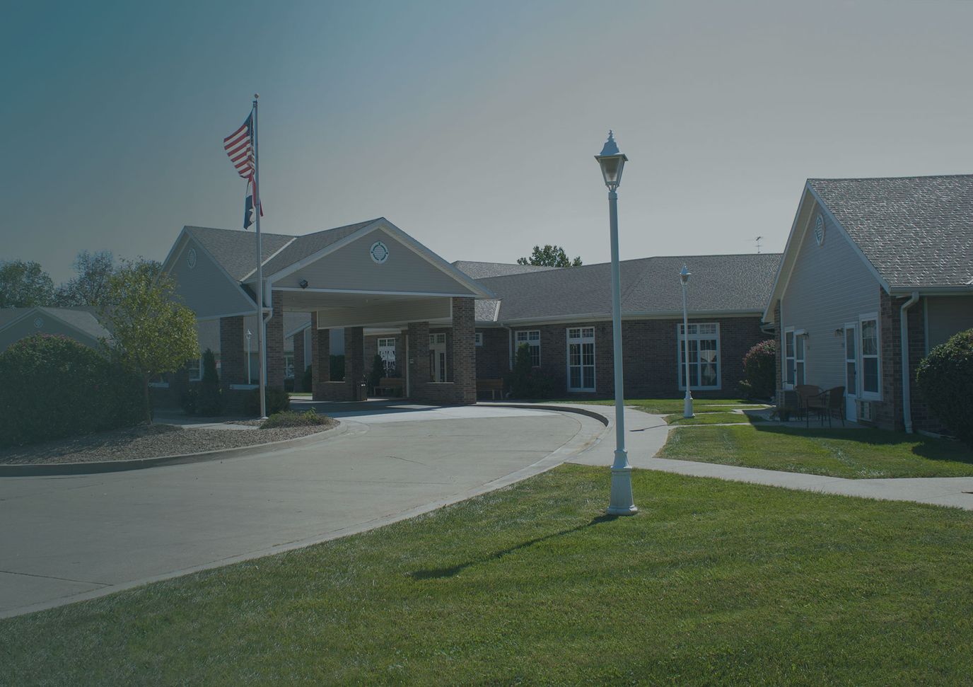 Front entrance of Country Club Rehab & Healthcare Center