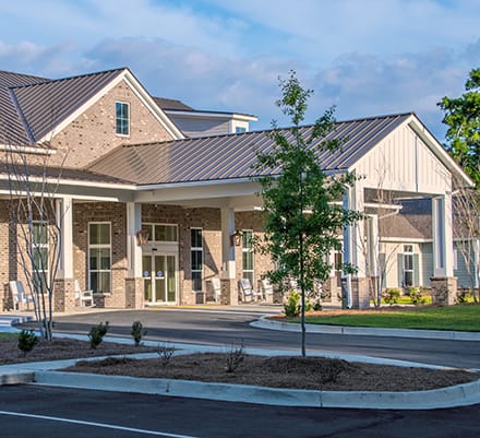 Exterior view of Sprenger Healthcare at Port Royal Assisted Living