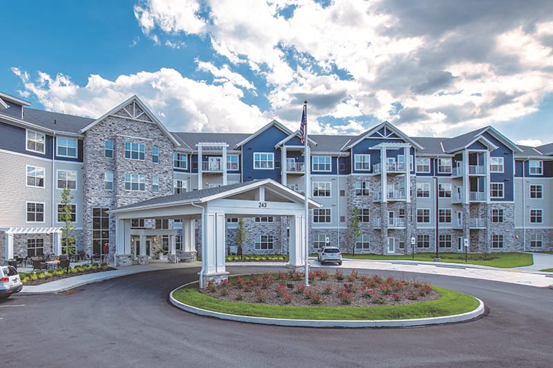 Front exterior view of Westminster Place of Oakmont