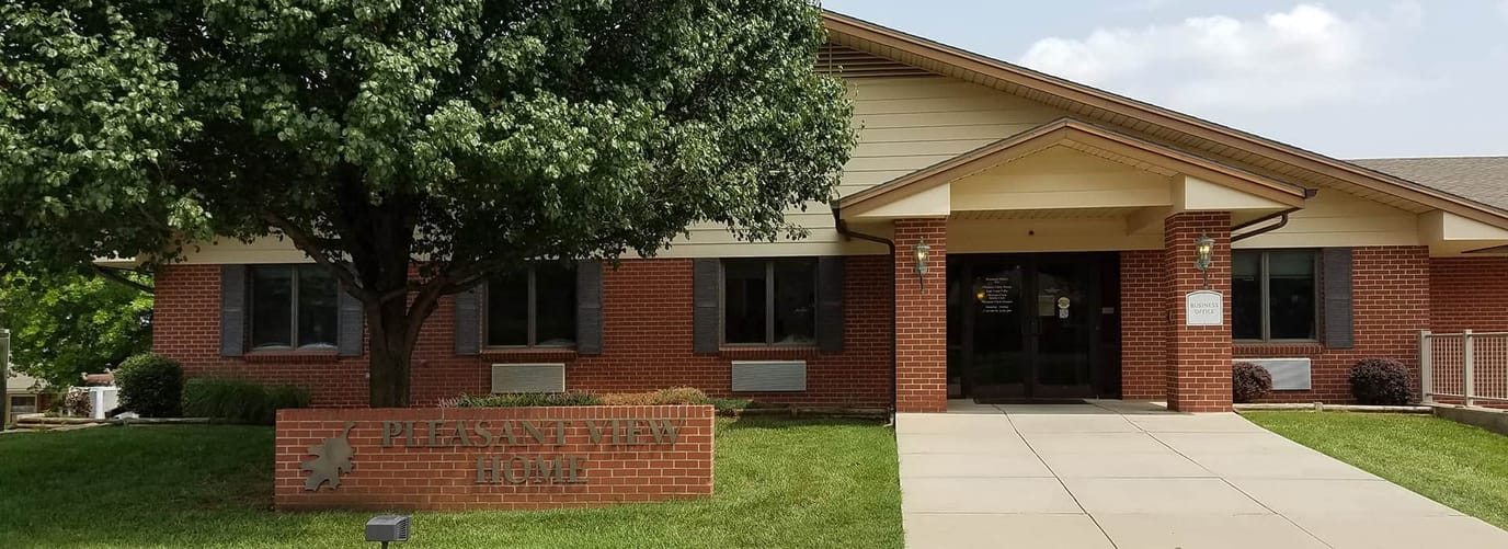 Exterior view of Pleasant View Home facility