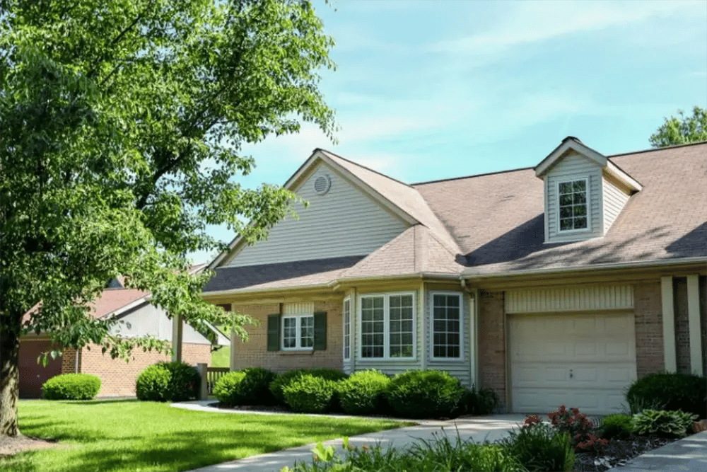 Exterior view of a residential building at Sycamore Glen