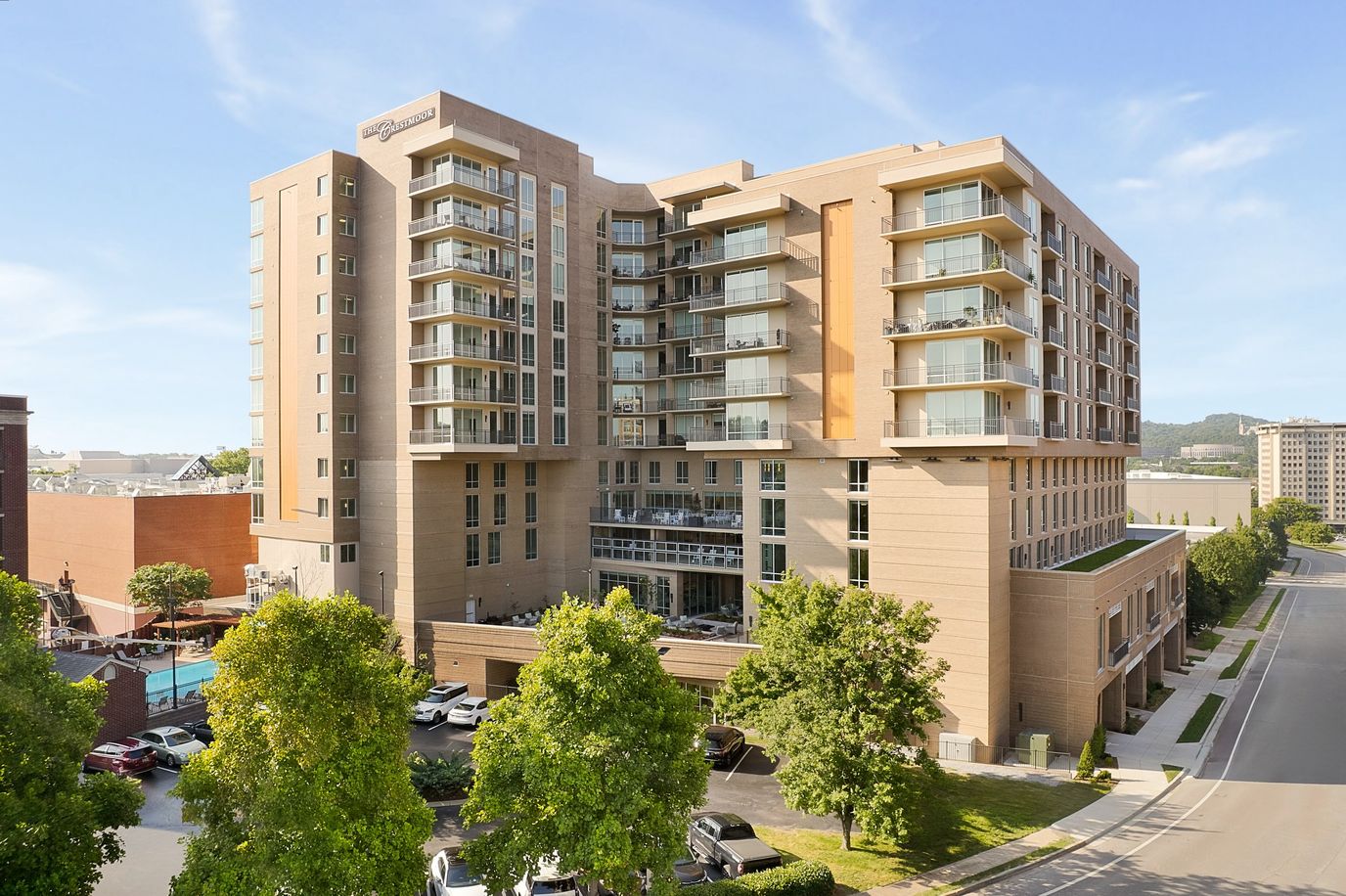 Exterior view of The Crestmoor at Green Hills