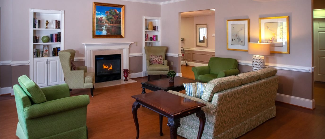 Cozy living room area with comfortable seating