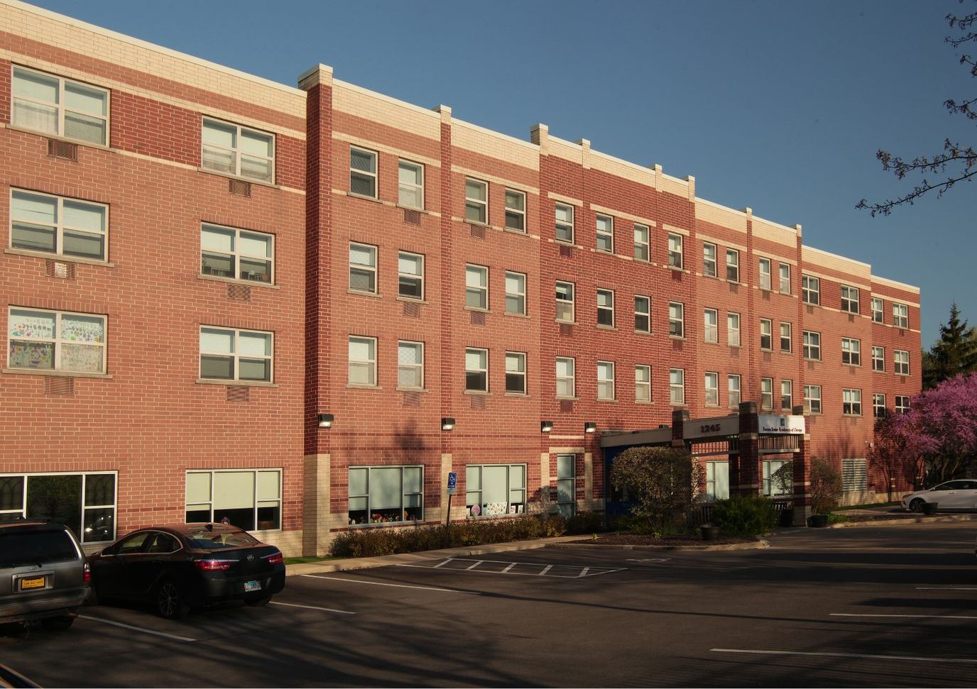 Exterior view of Barton Senior Residences building