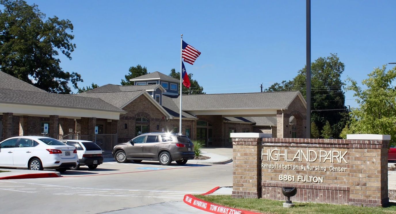 Exterior view of Highland Park Rehabilitation and Nursing Center