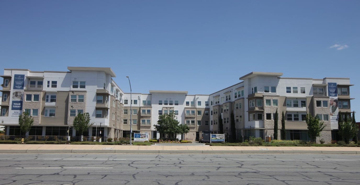 Exterior view of The Watermark at Almaden facility