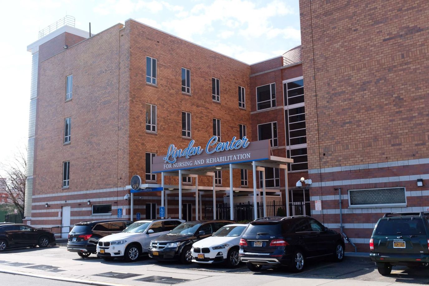 Exterior view of the nursing and rehabilitation facility
