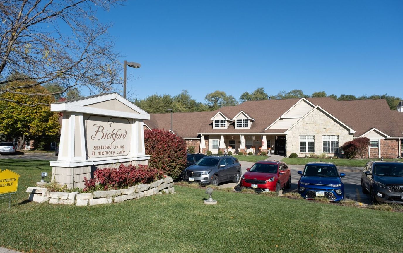 Exterior view of Bickford assisted living facility