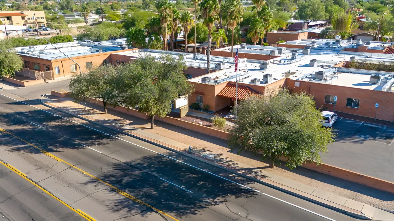 Aerial view of Sabino Canyon Rehabilitation and Care Center