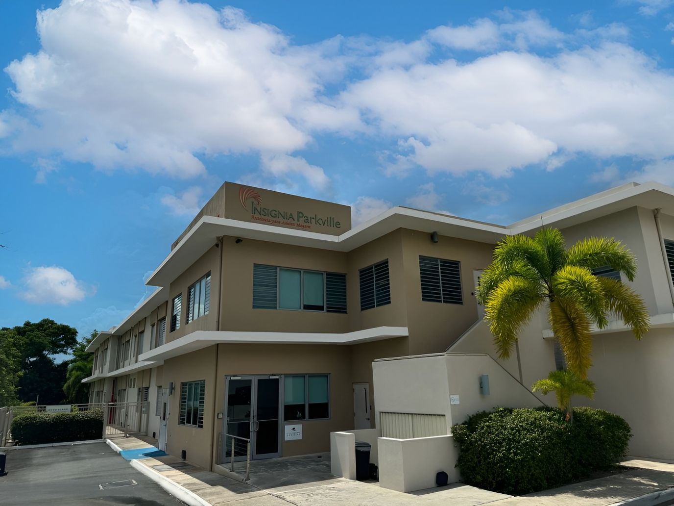 Exterior view of Insignia Parkville facility