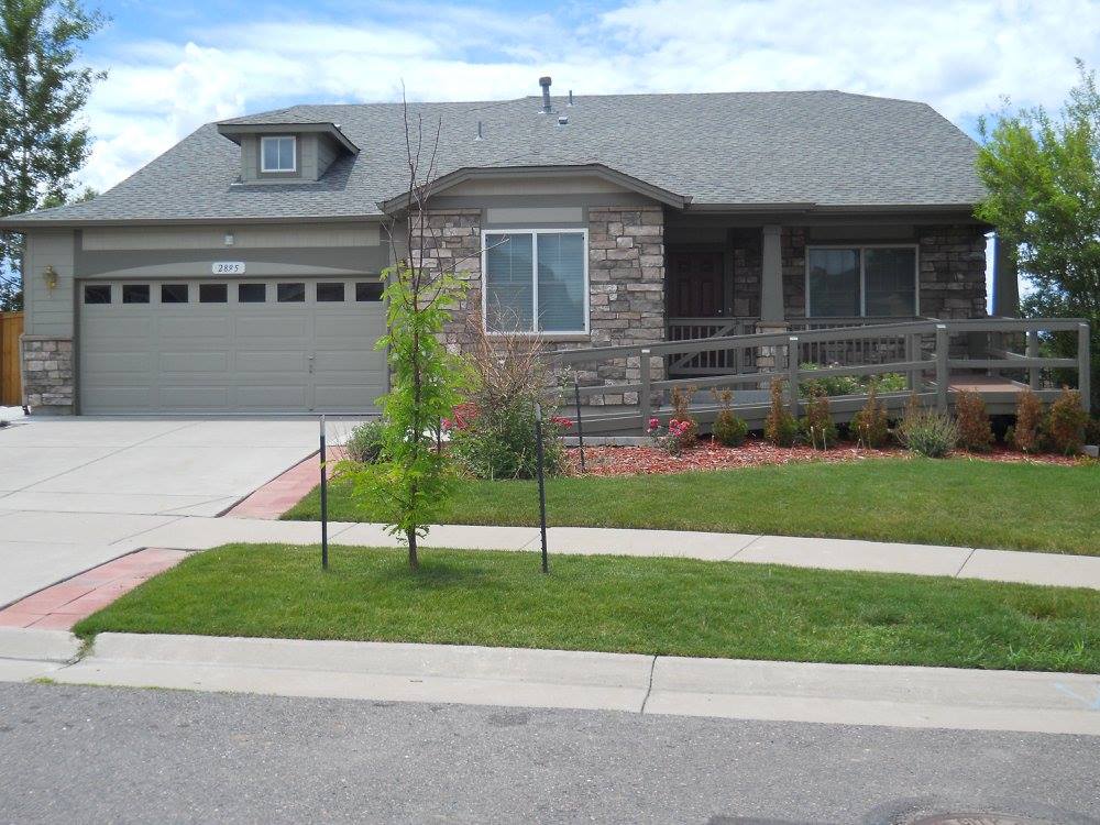 Exterior view of a residential-style building