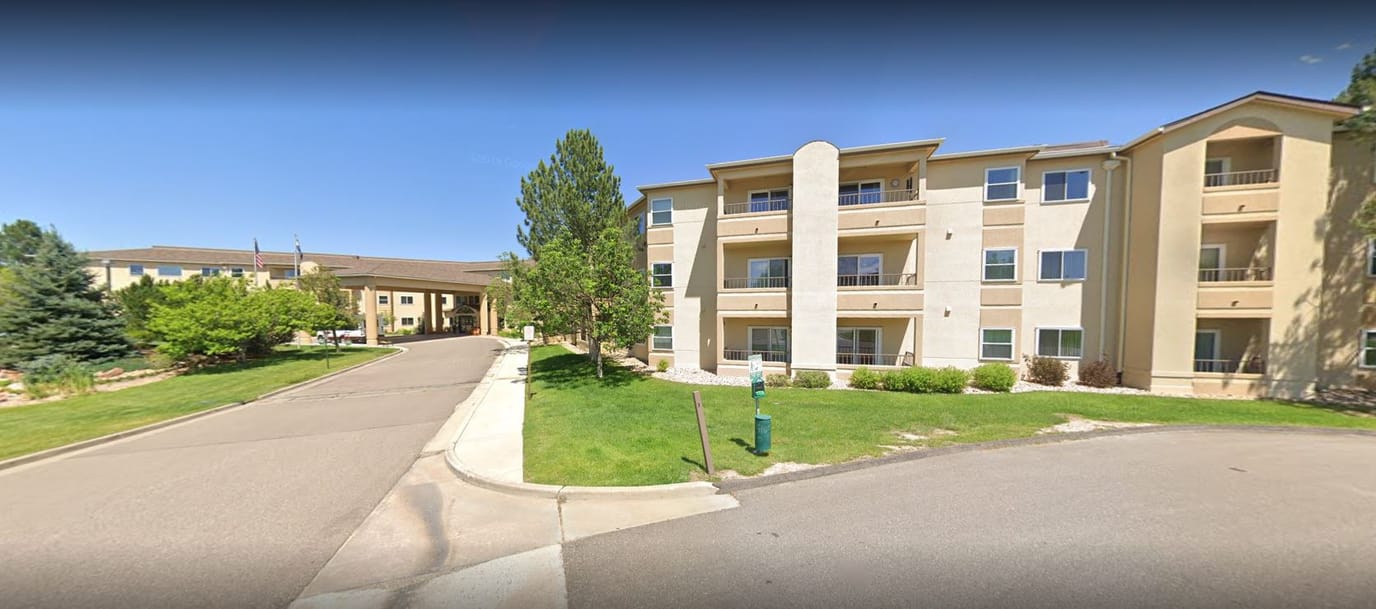Exterior view of the assisted living facility