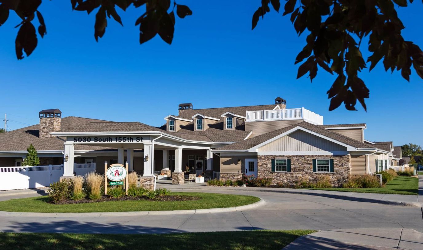 Exterior view of the Country House at Omaha facility