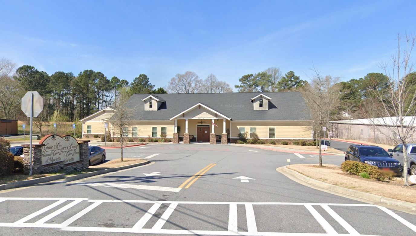 Exterior view of Grace Living Personal Care Home