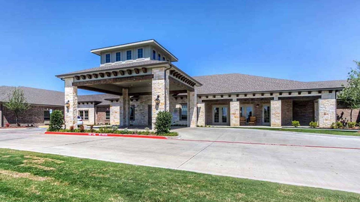 Exterior view of the Vitality Court Texas Star facility