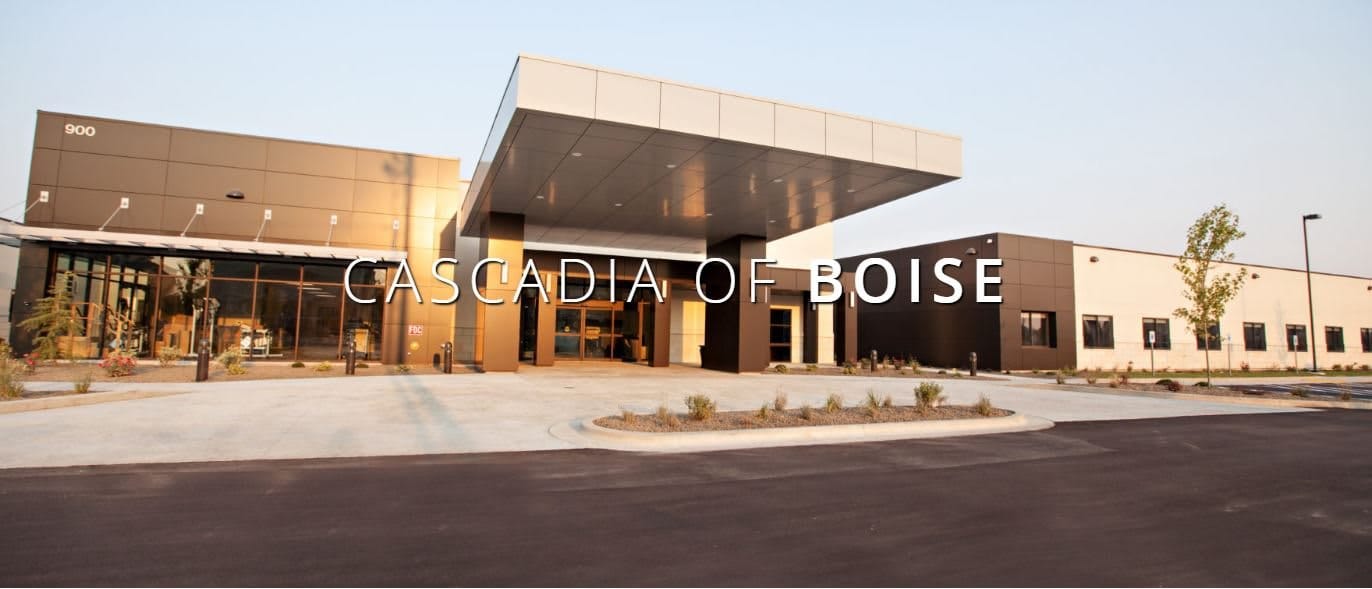 Exterior view of Cascadia of Boise facility