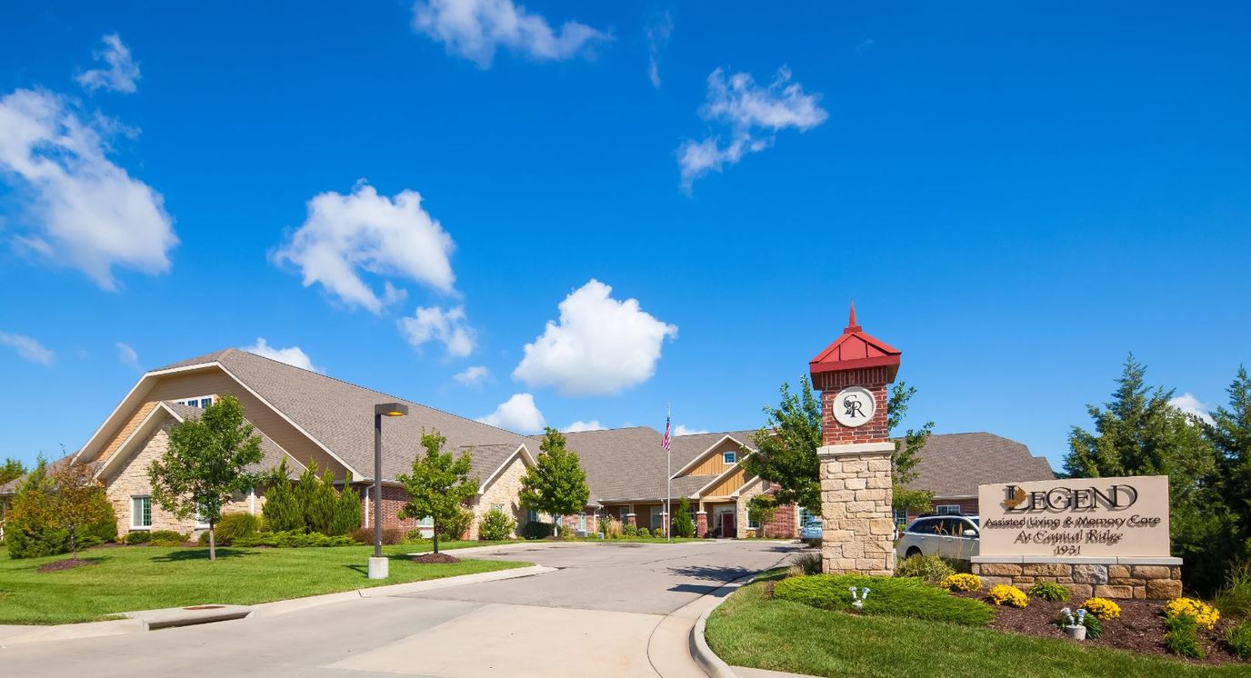 Exterior view of Legend at Capital Ridge facility