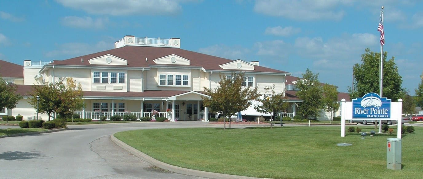 Exterior view of River Pointe Health Campus
