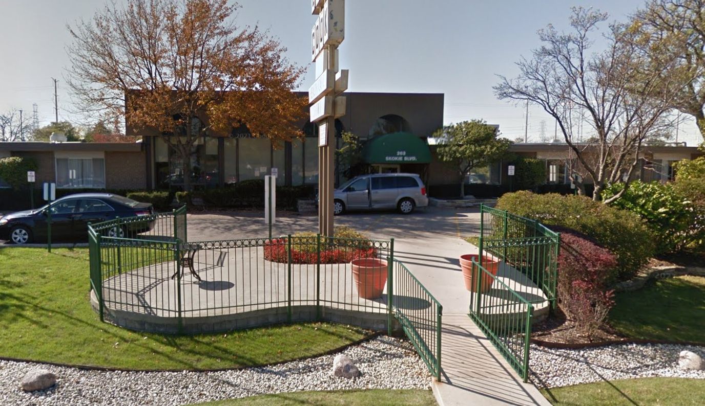 Exterior view of The Grove of Northbrook entrance