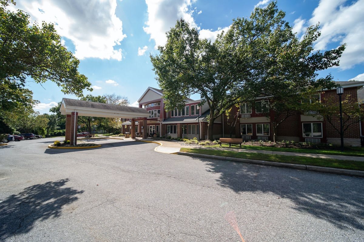 Exterior view of Independence Court of Hyattsville
