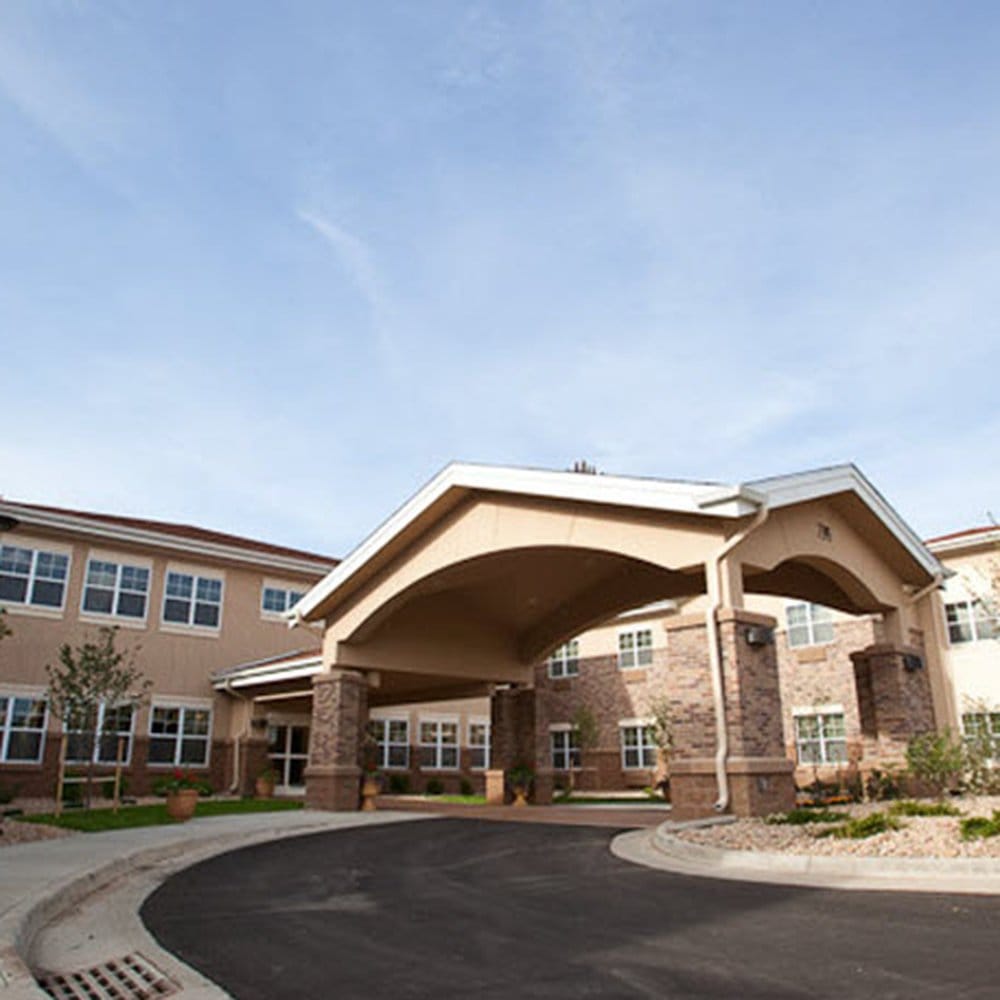 Exterior view of the Denver Skilled Nursing and Rehabilitation Center