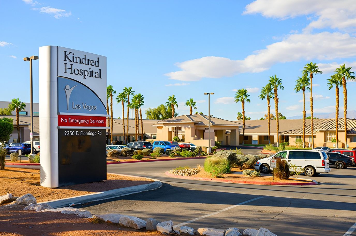 Exterior view of Kindred Hospital Las Vegas