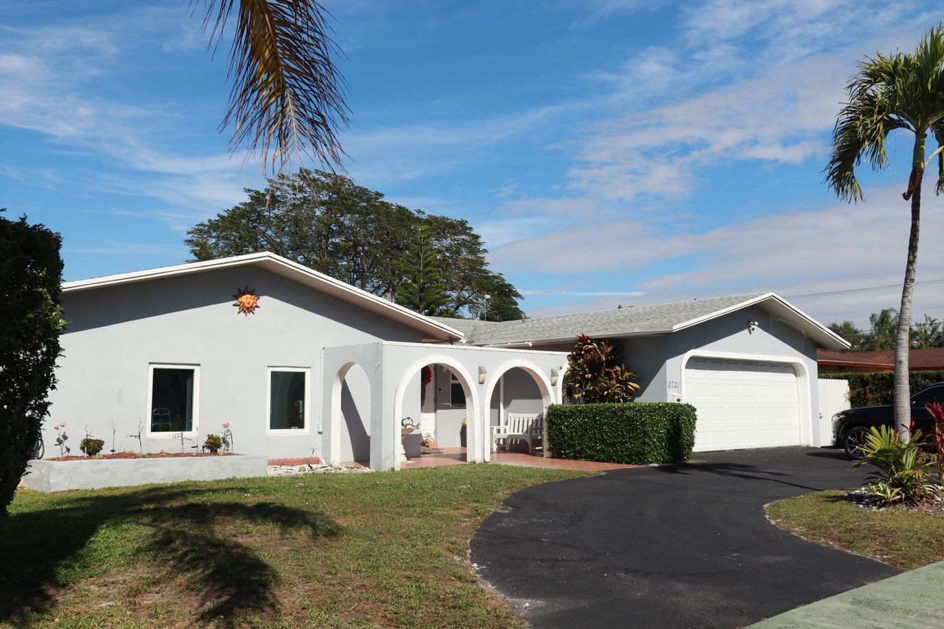Front view of a residential assisted living facility