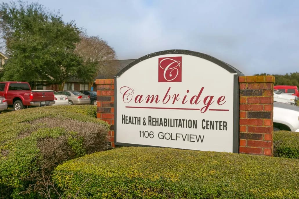 Sign of Cambridge Health & Rehabilitation Center