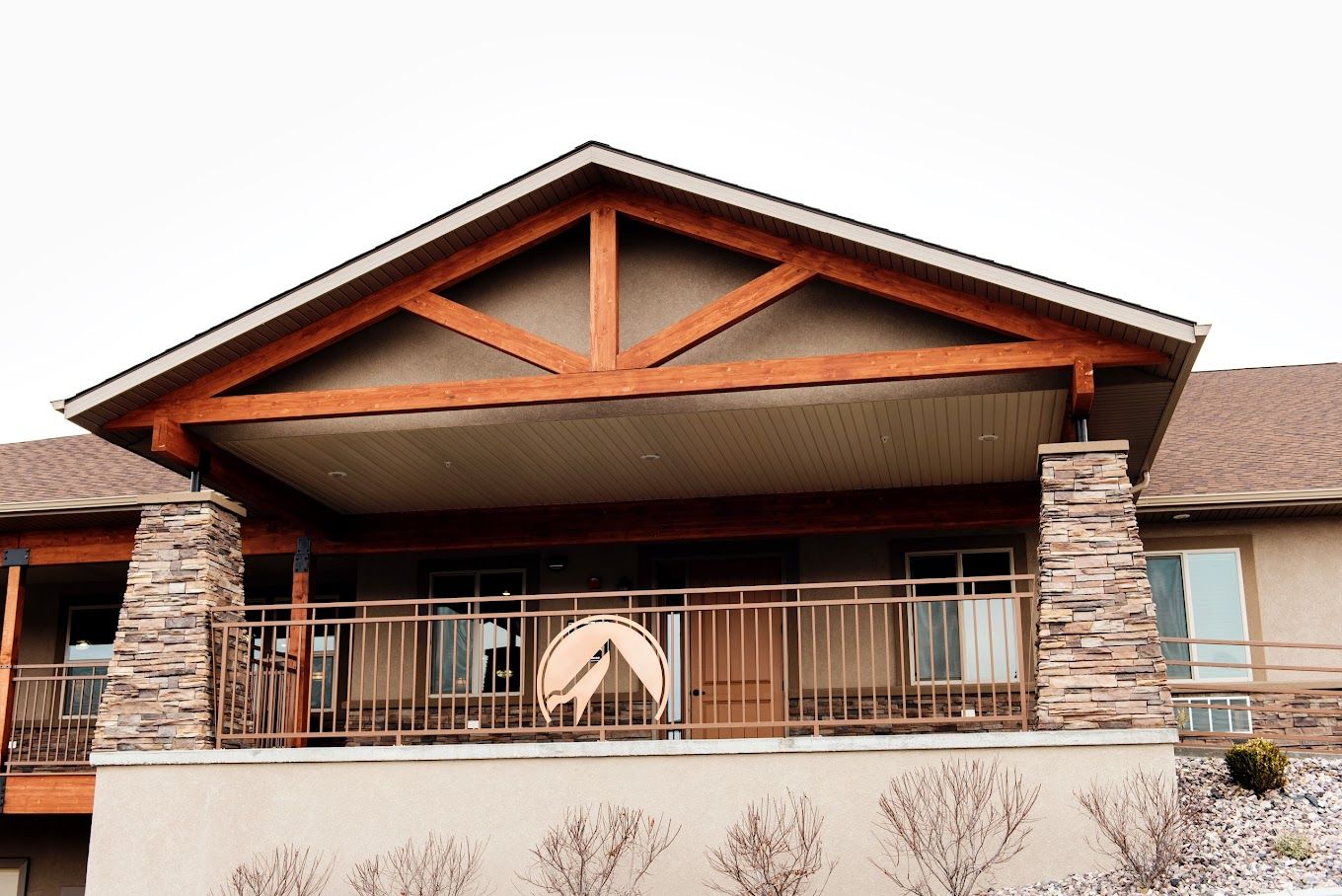 Front entrance of Copper Summit Assisted Living facility