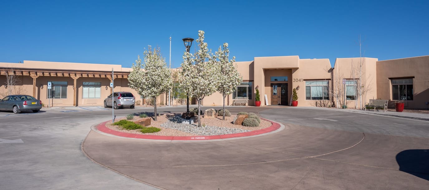 Exterior view of the assisted living facility