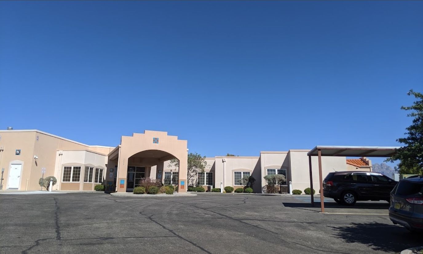 Exterior view of a senior living facility