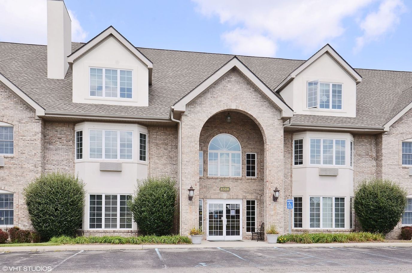 Exterior view of Greenbriar Village facility entrance