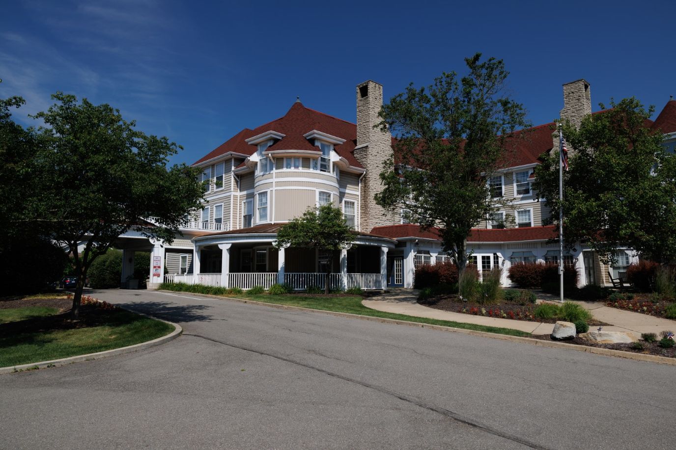 Exterior view of Juniper Village at South Hills