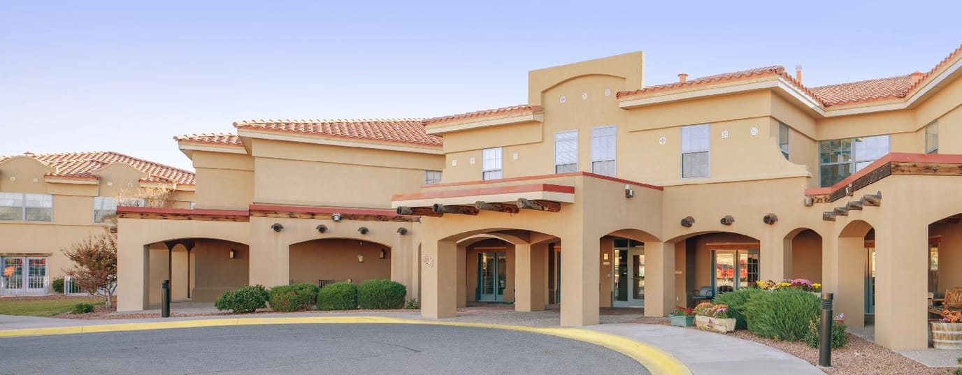 Exterior view of La Posada Assisted Living facility
