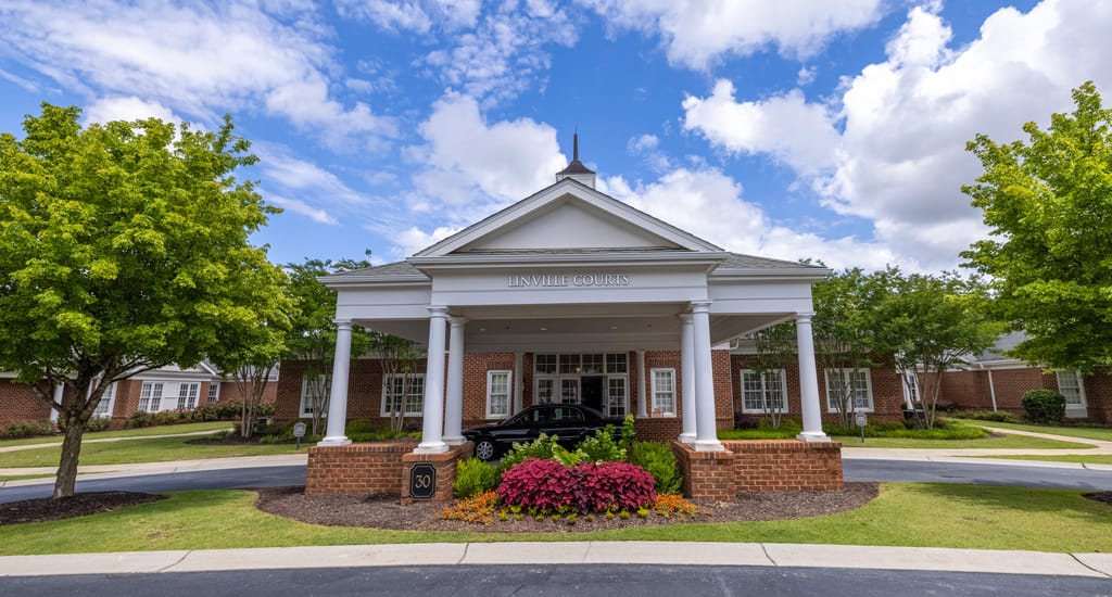Exterior view of Linville Court at The Cascades Verdae
