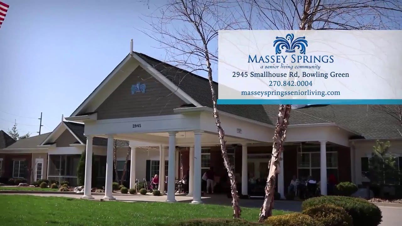 Entrance of Massey Springs Senior Living community