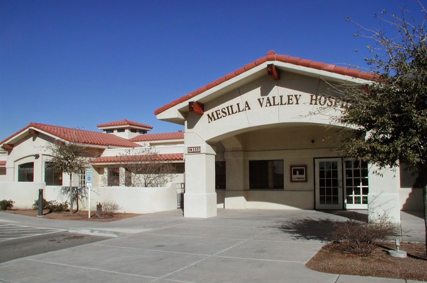 Exterior view of Mesilla Valley Hospice building