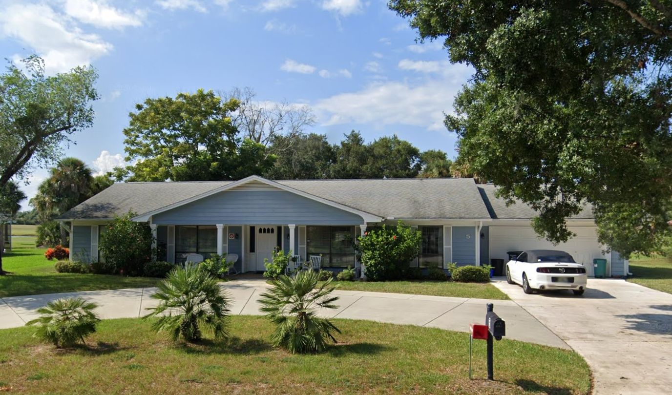 Exterior view of New Smyrna Beach Assisted Living Facility