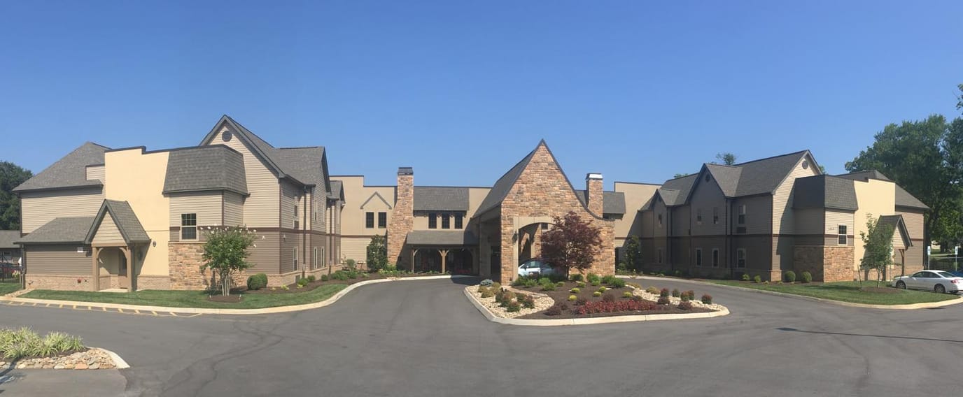 Exterior view of Parkview Independent Living facility
