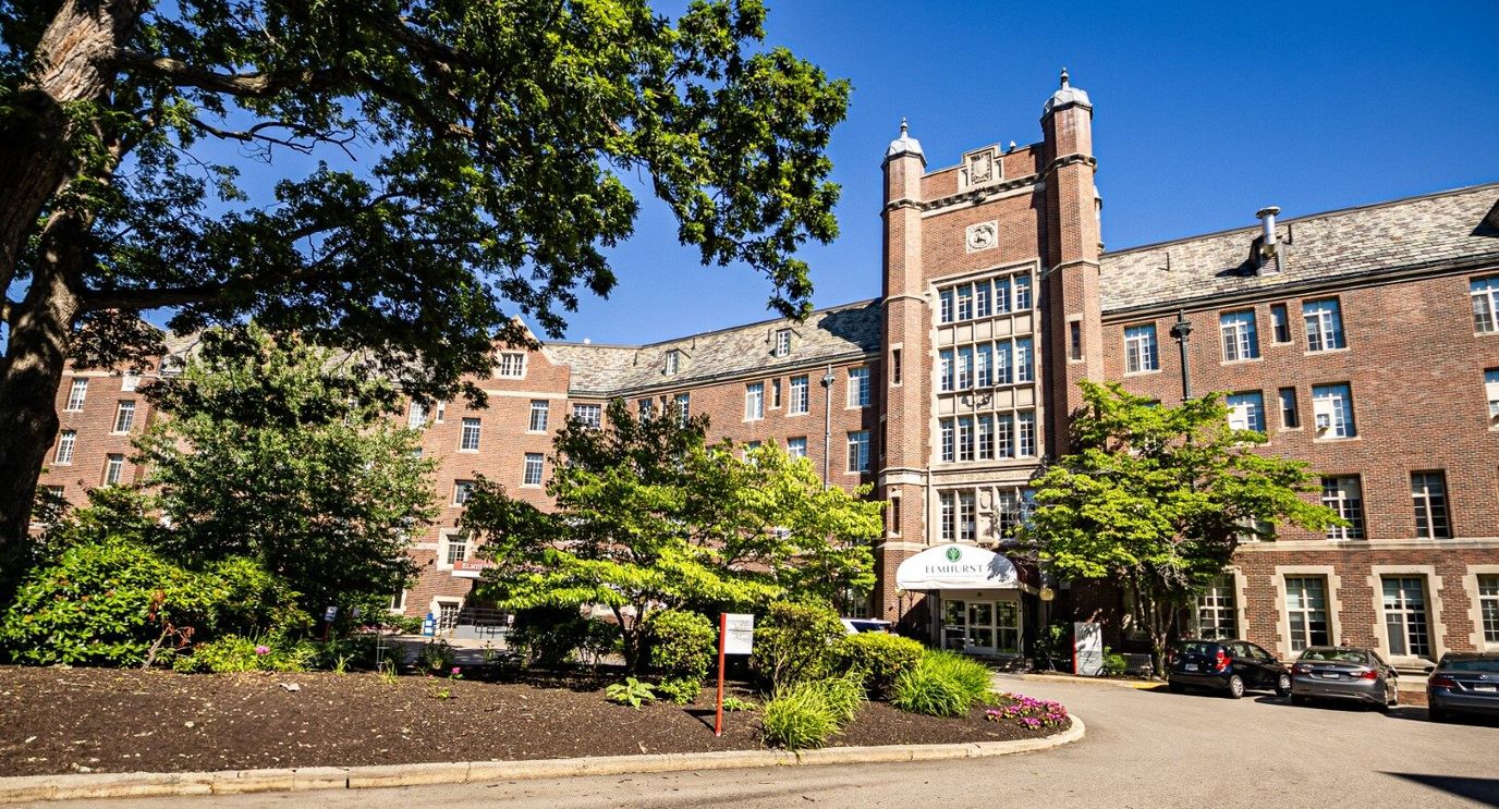 Exterior view of Elmhurst Rehabilitation & Healthcare Center